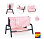 Smoby Postýlka pro panenku Pink Maxi-Cosi&Quinny Co Sleeping Bed  pro 38 cm panenku 4 výškové pozice