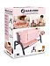 Smoby Postýlka pro panenku Pink Maxi-Cosi&Quinny Co Sleeping Bed  pro 38 cm panenku 4 výškové pozice
