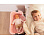 Smoby Postýlka pro panenku Pink Maxi-Cosi&Quinny Co Sleeping Bed  pro 38 cm panenku 4 výškové pozice
