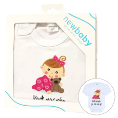 Body s potiskem New Baby Keď nespím ja, tak ani vy - darčekové balenie Body s potiskem New Baby Keď nespím ja, tak ani vy - darčekové balenie