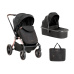 Kočárek Kara 2v1 Black