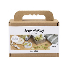 Kreativní sada výroba mýdla Seashells Olive Green Kreativní sada výroba mýdla Seashells Olive Green
