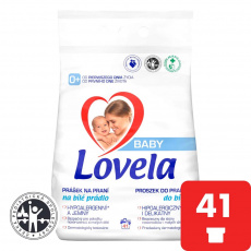 LOVELA Baby prášek na praní na bílé prádlo 4,1 kg / 41 pracích dávek