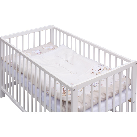 Scarlett Dětská postýlka s kompletní výbavou Scarlett Toro 120 x 60 cm - béžová Scarlett Dětská postýlka s kompletní výbavou Scarlett Toro 120 x 60 cm - béžová