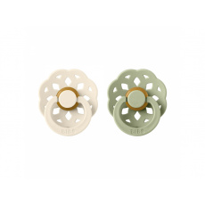 BIBS DUDLÍKY BOHEME IVORY/SAGE - VELIKOST 1, PŘÍR. KAUČUK 2KS BIBS DUDLÍKY BOHEME IVORY/SAGE - VELIKOST 1, PŘÍR. KAUČUK 2KS