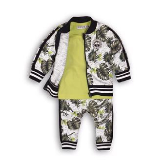 DIRKJE Set 3dílný C-SO TROPICAL HAWAII 56 Green-Navy
