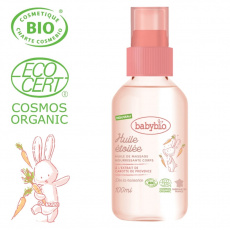 BABYBIO Masážní BIO olejíček pro miminka od narození 100 ml BABYBIO Masážní BIO olejíček pro miminka od narození 100 ml