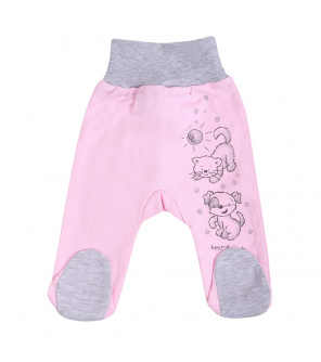 Kojenecké polodupačky New Baby Kamarádi růžové Kojenecké polodupačky New Baby Kamarádi růžové