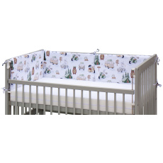 Scarlett Mantinel do postýlky 4dílný - Scarlett Fany - 180 x 30 cm - béžová Scarlett Mantinel do postýlky 4dílný - Scarlett Fany - 180 x 30 cm - béžová