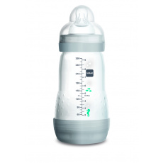 MAM Lahev Anti-colic 260 ml, 2m+ šedivá MAM Lahev Anti-colic 260 ml, 2m+ šedivá