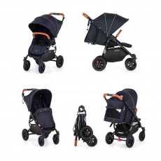 VALCO BABY Kočárek sportovní Snap 4 Sport Flat Matte LTD Edition Deep Blue, ekokůže VALCO BABY Kočárek sportovní Snap 4 Sport Flat Matte LTD Edition Deep Blue, ekokůže