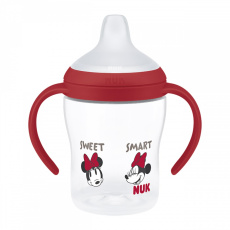 Kojenecká láhev NUK Perfect Match na učení DISNEY Minnie red 150 ml Kojenecká láhev NUK Perfect Match na učení DISNEY Minnie red 150 ml