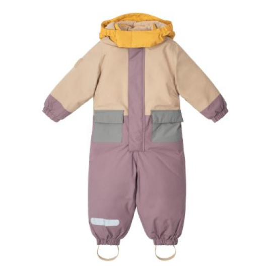 LEOKID Zimní kombinéza Color Block Aster Sand vel. 12 - 18 měsíců (vel. 80)