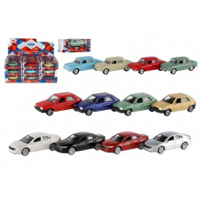 Auto Welly Škoda 1:60 kov/plast 7cm mix druhů na volný chod v krabičce 10x4x4cm 36ks v boxu Auto Welly Škoda 1:60 kov/plast 7cm mix druhů na volný chod v krabičce 10x4x4cm 36ks v boxu