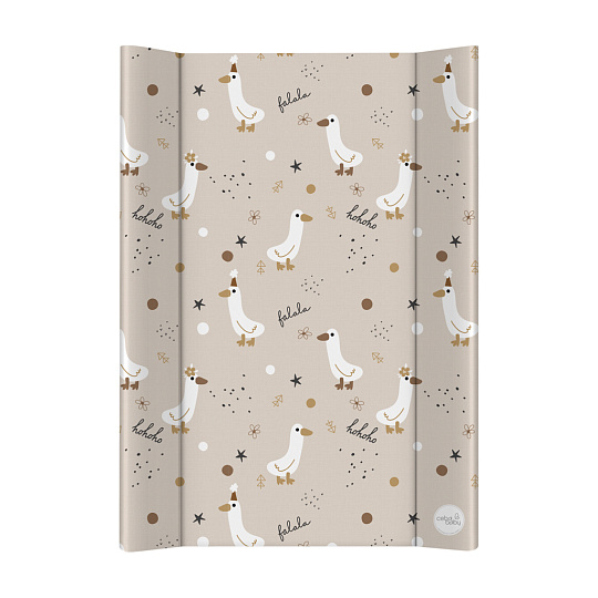 CEBA BABY Podložka přebalovací 2-hranná s pevnou deskou (50x70) Basic Crazy Ducks CEBA BABY Podložka přebalovací 2-hranná s pevnou deskou (50x70) Basic Crazy Ducks