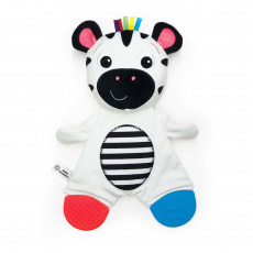 BABY EINSTEIN Kousátko plyšová senzorická Zebra Zen ™ 0m + BABY EINSTEIN Kousátko plyšová senzorická Zebra Zen ™ 0m +