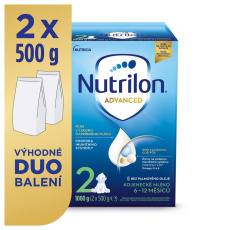 NUTRILON 2 Advanced pokračovací kojenecké mléko 1 kg, 6+