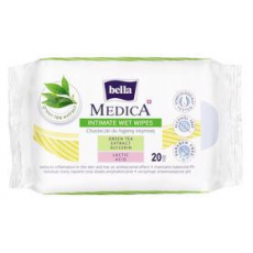 BELLA Medica Intimní vlhčené ubrousky 20 ks BELLA Medica Intimní vlhčené ubrousky 20 ks
