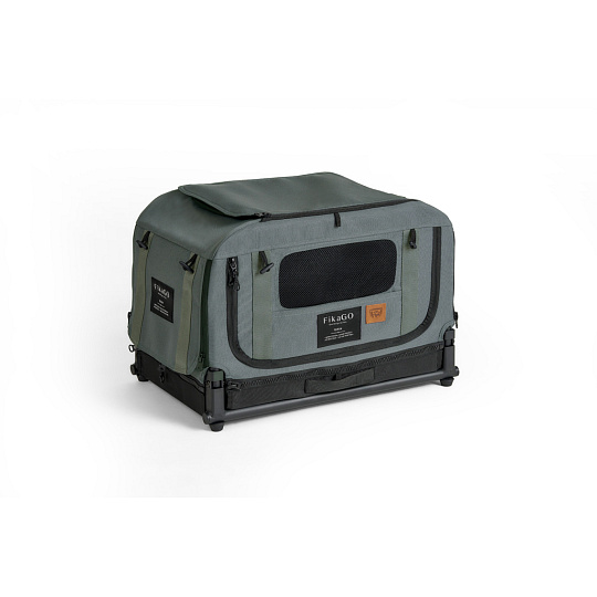 FIKAGO Skládací kennel přepravka Queen XS Green