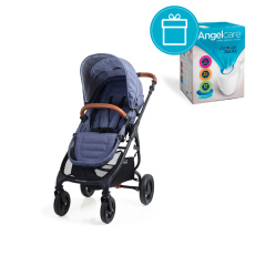 VALCO BABY Kočárek Trend 4 Ultra Denim + koš na pleny Angelcare VALCO BABY Kočárek Trend 4 Ultra Denim + koš na pleny Angelcare