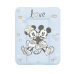 CEBA BABY Podložka přebalovací měkká na komodu (50x70) Disney Minnie & Mickey Blue