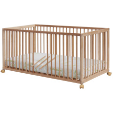 Scarlett Dětská postýlka Scarlett Kombi s vyndavacími příčkami buk - přírodní 140 x 70 cm Scarlett Dětská postýlka Scarlett Kombi s vyndavacími příčkami buk - přírodní 140 x 70 cm