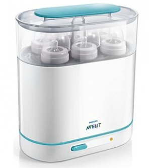 Parní sterilizátor elektrický 3v1 Philips Avent Parní sterilizátor elektrický 3v1 Philips Avent