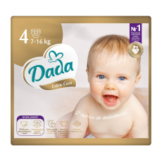 DADA Extra Care Pleny jednorázové 4 Maxi (7-16 kg) 33 ks DADA Extra Care Pleny jednorázové 4 Maxi (7-16 kg) 33 ks