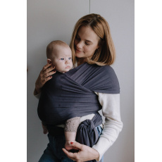 BOBA Nosítko dětí / šátek Serenity Wrap - Charcoal BOBA Nosítko dětí / šátek Serenity Wrap - Charcoal