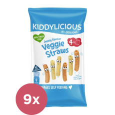 9x KIDDYLICIOUS Tyčinky - se sýrovou příchutí, 12 g 9x KIDDYLICIOUS Tyčinky - se sýrovou příchutí, 12 g
