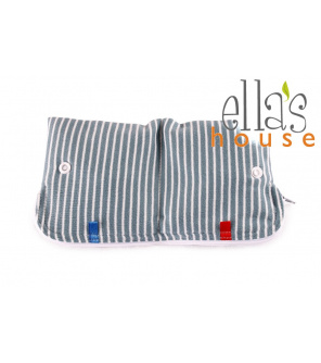 Moon pouch stripes blue-kapsička na hygienické potřeby Moon pouch stripes blue-kapsička na hygienické potřeby