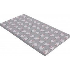 Scarlett Matrace do postýlky Scarlett Ovečka 120 x 60 x 5,2 cm - šedá Scarlett Matrace do postýlky Scarlett Ovečka 120 x 60 x 5,2 cm - šedá