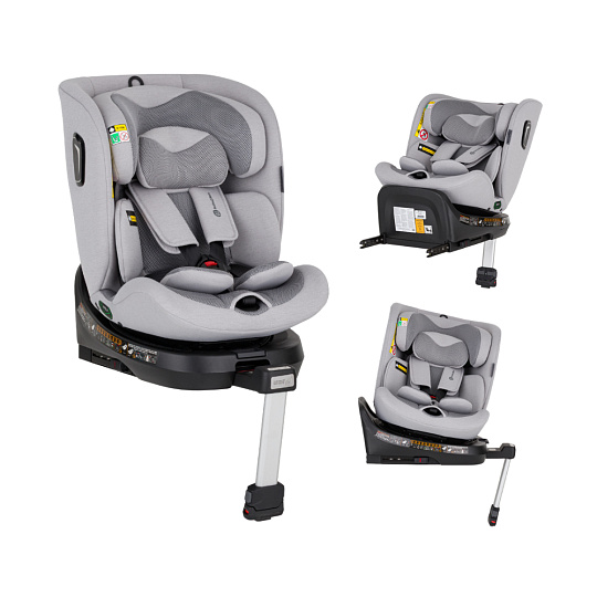 PETITE&MARS Autosedačka Twistguard Pro i-Size Gentle Grey Air 40-150 cm(0-36 kg) PETITE&MARS Autosedačka Twistguard Pro i-Size Gentle Grey Air 40-150 cm(0-36 kg)