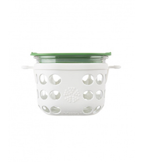 Lifefactory dóza 475ml white/grass green Lifefactory dóza 475ml white/grass green