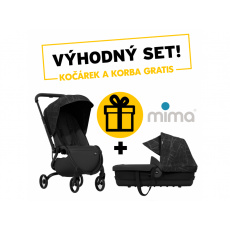 Zigi kočárek + korbička Ebony Zigi kočárek + korbička Ebony