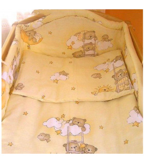 2-dílné ložní povlečení New Baby 100/135 cm béžové s medvídkem 2-dílné ložní povlečení New Baby 100/135 cm béžové s medvídkem