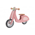 Odrážedlo skútr dřevěné Pink