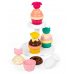 SKIP HOP Zoo stohovací Cupcakes s měnícími se barvami 3r+