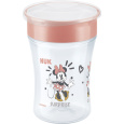 Dětský hrníček Magic NUK Cup Minnie (8+ m.) NUK 360°