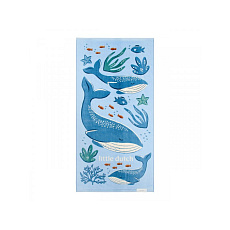 Plážová osuška 120x60 cm Ocean World Blue Plážová osuška 120x60 cm Ocean World Blue