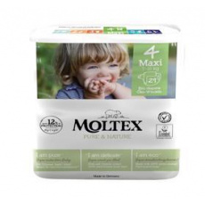 MOLTEX Pure&Nature Pleny jednorázové 4 Maxi (7-18 kg) 29 ks