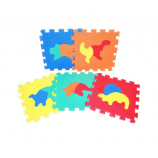 WIKY Puzzle pěnové Dinosauři 10 ks