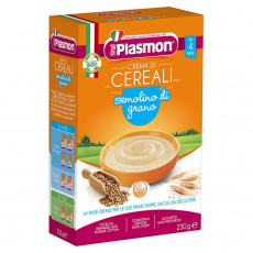 PLASMON Kaše pšeničná krupicová 230g, 4m+ PLASMON Kaše pšeničná krupicová 230g, 4m+
