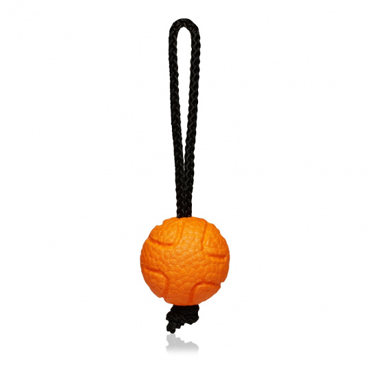 EXPLORER DOG AirBall na provaze Oranžový 6,5 cm