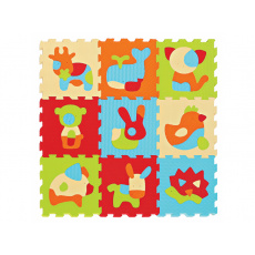 Puzzle pěnové 90x90 cm Zvířátka Puzzle pěnové 90x90 cm Zvířátka