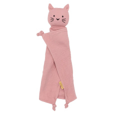 Mušelínový usínáček New Baby Cat pink Mušelínový usínáček New Baby Cat pink