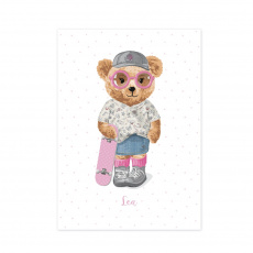 CEBA Plakát Fluffy Puffy Lea 50 x 70 cm CEBA Plakát Fluffy Puffy Lea 50 x 70 cm