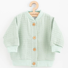 Kojenecký mušelínový kabátek New Baby Comfort clothes šalvějová Kojenecký mušelínový kabátek New Baby Comfort clothes šalvějová