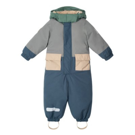 LEOKID Zimní kombinéza Color Block Gray Wave vel. 2 - 3 roky (vel. 92)