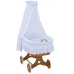 Scarlett Nebesa nad Mojžíšův košík pro miminko a kolébky - Scarlett Martin - bílá